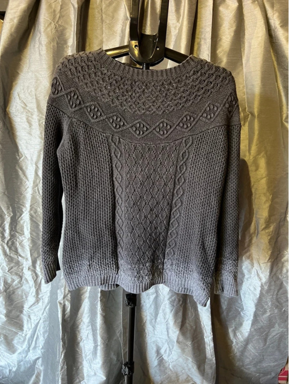 Woolrich Woolen Mills Sz Lg 100% Cotton Sweater